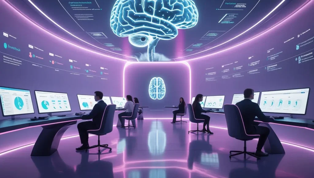 LadyinTechverse - Predictive AI in B2B Marketing 2025-AI Brain Command Centre