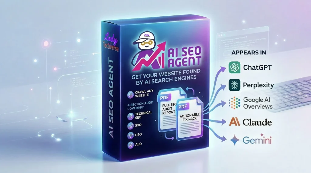 I Built an AI SEO Agent to Fix the Visibility Gap in AI Search - LadyinTechverse Singapore-based Digital and Thought Leadership Platform