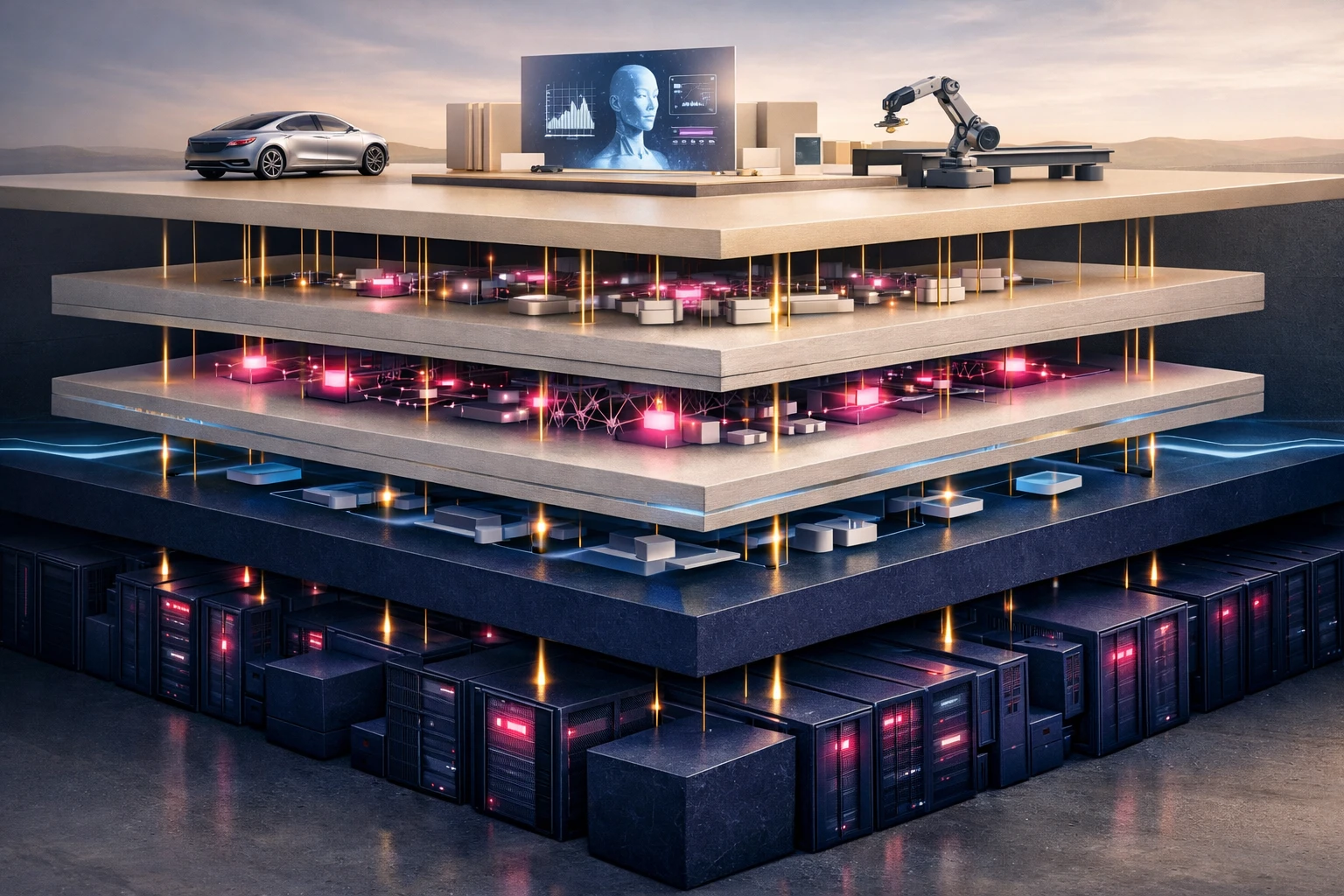 Layered AI infrastructure foundations