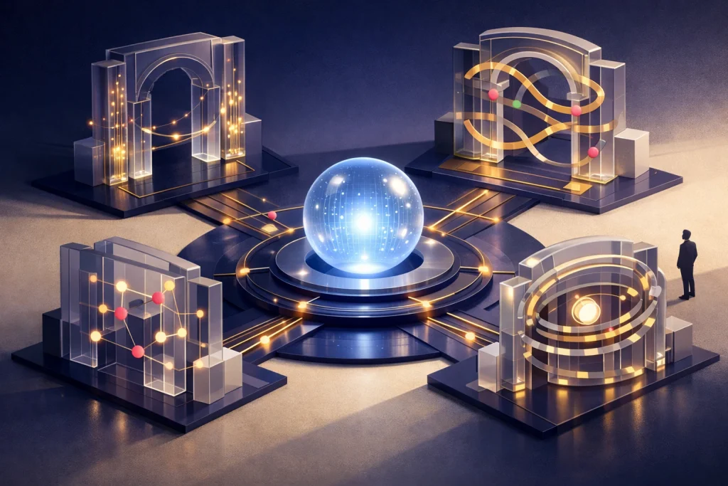 Four-dimension AI readiness framework with governance gates