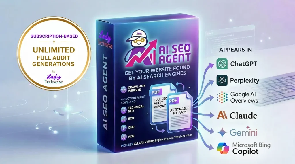 LITV AI SEO AGENT v2.0 BOX FOR UNLIMITED SUBSCRIPTION